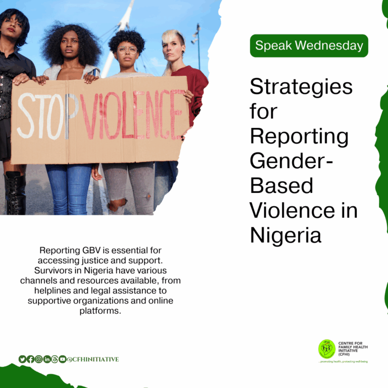 SPEAK WEDNESDAY ON STRATEGIES FOR REPORTING GENDER-BASED VIOLENCE IN ...